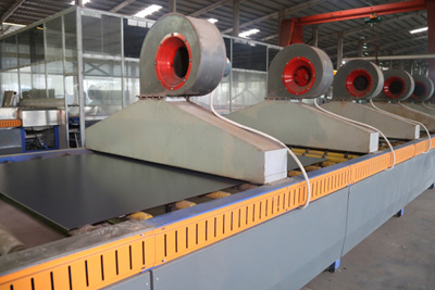 Mirror coating processing