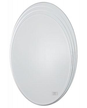 Oval Frameless Bathroom Mirror