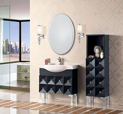 Oval Frameless Bathroom Mirror