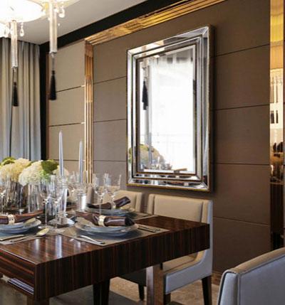 Rectangular Beveled Glass Mirrors