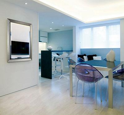 Beveled Wall Mirror, Decorative Mirror Home & Office