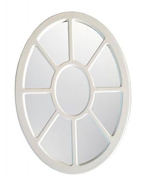 Oval Framed Wall Glass Mirror